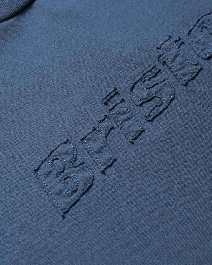CUT-OFF LOGO S/S TEE,BLUE, medium image number 2