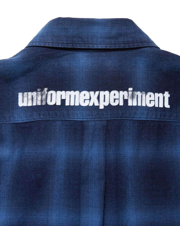 ROPE INDIGO RELAX-FIT S/S SHIRT,INDIGO, medium image number 2