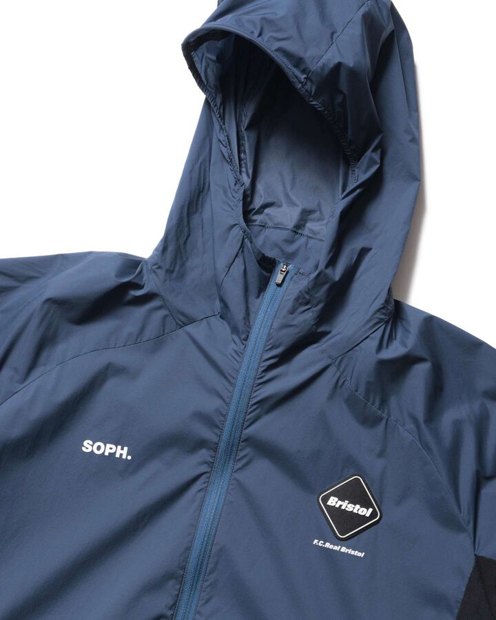 LIGHT WEIGHT BREATHABLE PACKABLE HOODIE,BLUE, medium image number 2