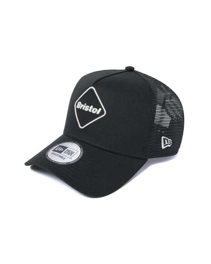NEW ERA 9FORTY A-FRAME MESH CAP,BLACK, medium image number 0