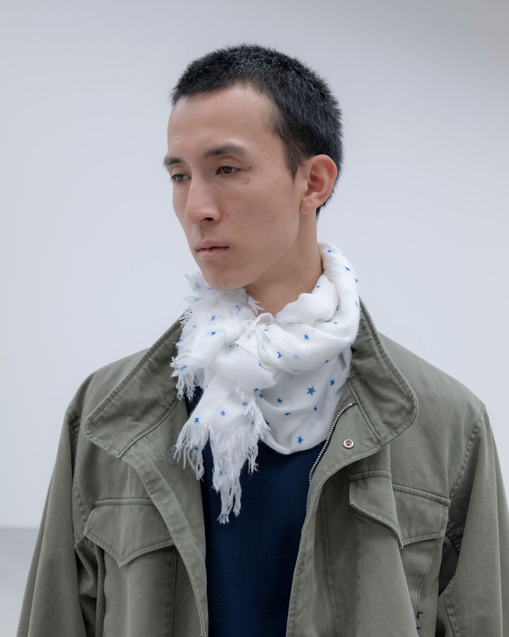 PATTERN STOLE,WHITE, medium image number 6