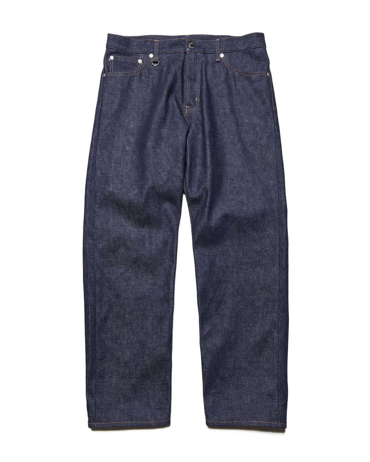 RIGID DENIM REGULAR-FIT JEANS,INDIGO, large image number 0