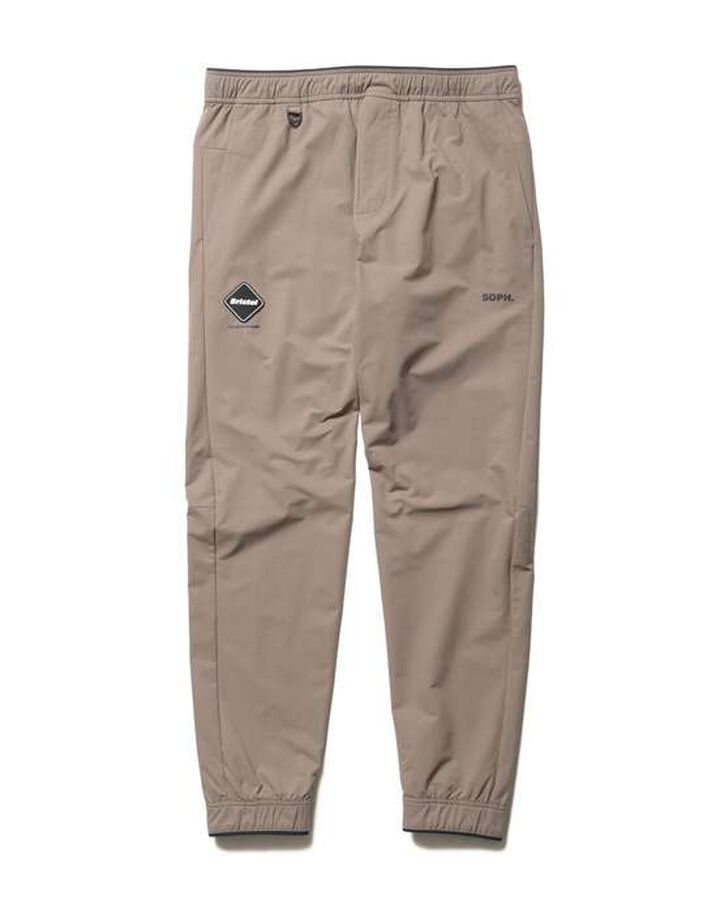 4WAY STRETCH RIBBED PANTS,LIGHT BROWN, medium