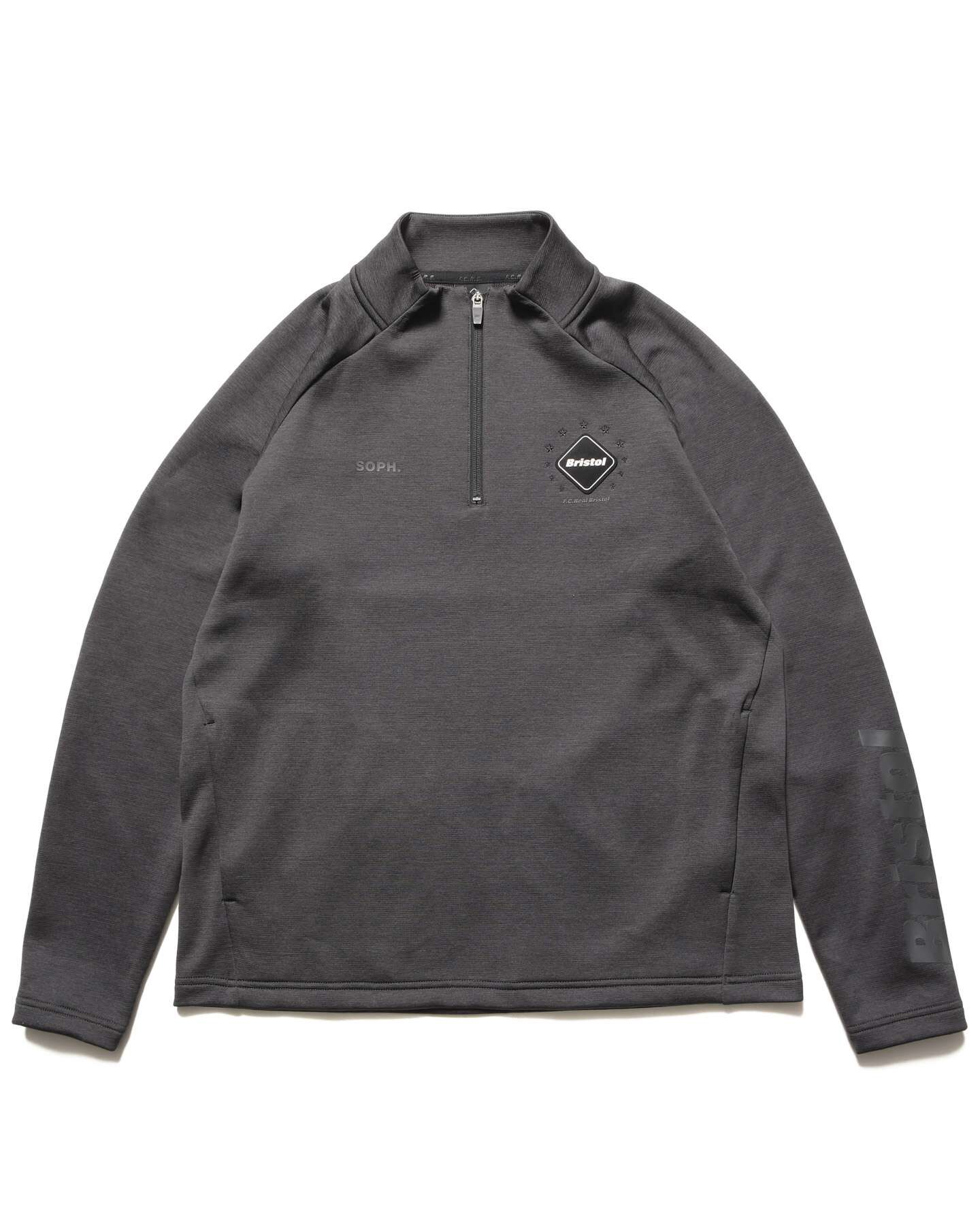 【新品】Bristol QUARTER KNIT ESSENTIAL TOP QUARTER KNIT ESSENTIAL HALF-ZIP TOP
