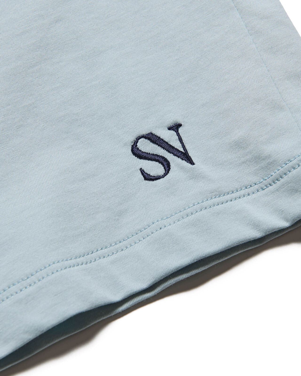 ELS COTTON TEE,LIGHT BLUE, large image number 3