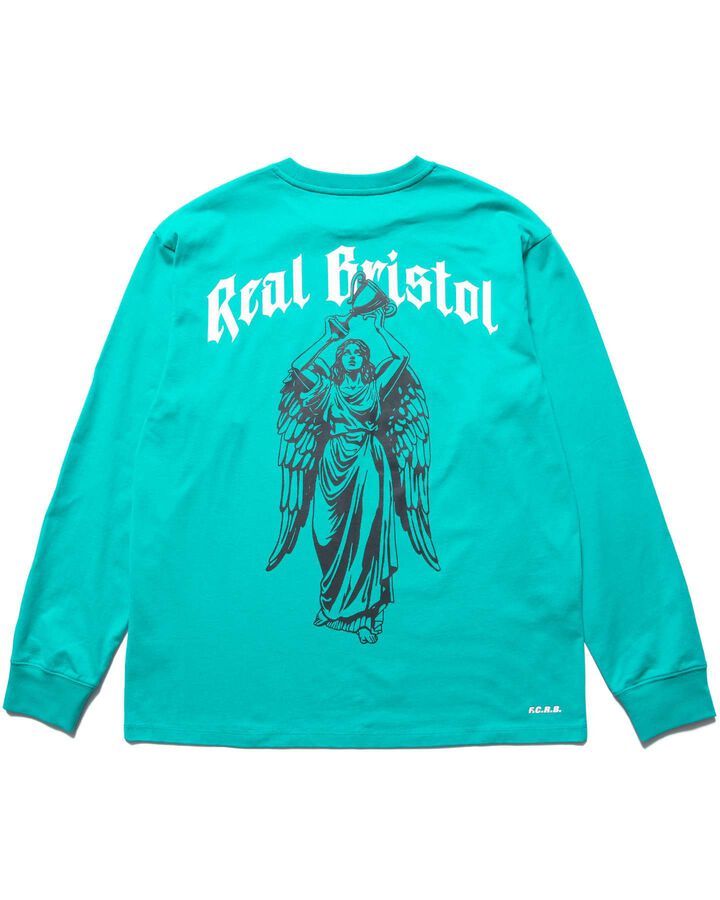 GODDESS L/S TEE,TURQUOISE, medium