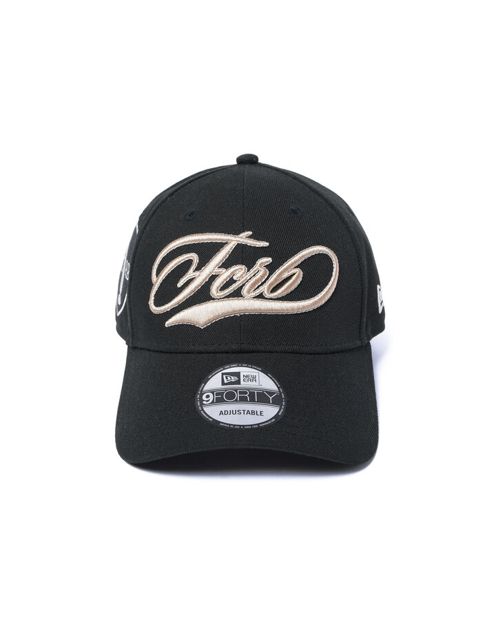 NEW ERA FLAG LOGO 9FORTY CAP,BLACK, medium image number 2