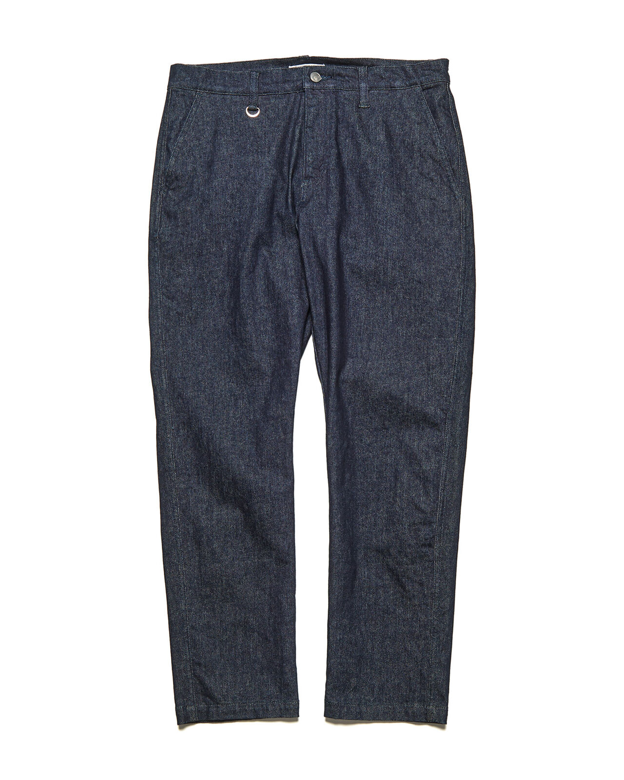 HIGH STRETCH DENIM TAPERED PANTS,INDIGO, large image number 0