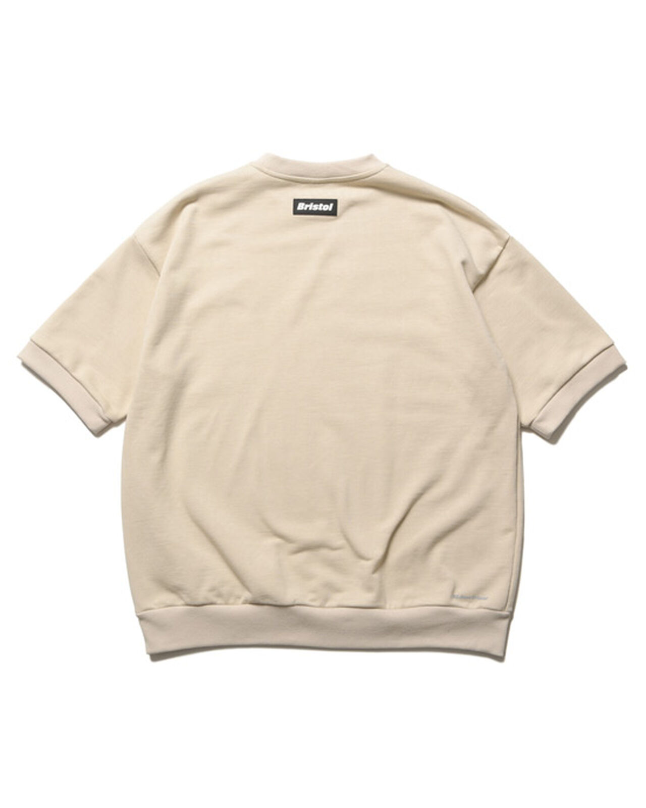 S/S CREWNECK BAGGY SWEAT,BEIGE, large image number 1