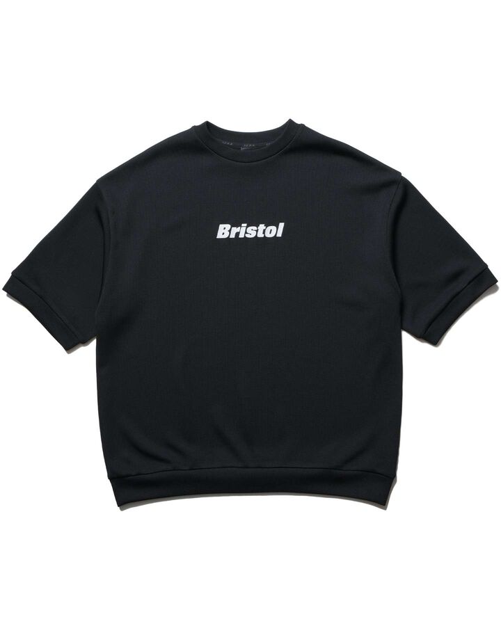 QUARTER KNIT S/S CREWNECK SHIRT,BLACK, medium