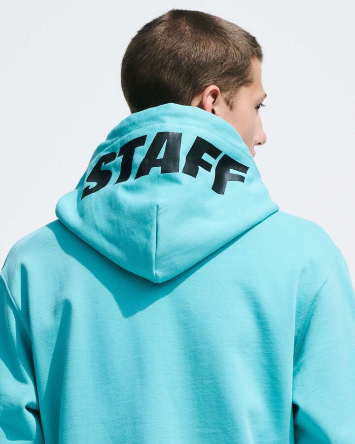 STAFF SWEAT HOODIE,BLACK, medium image number 4