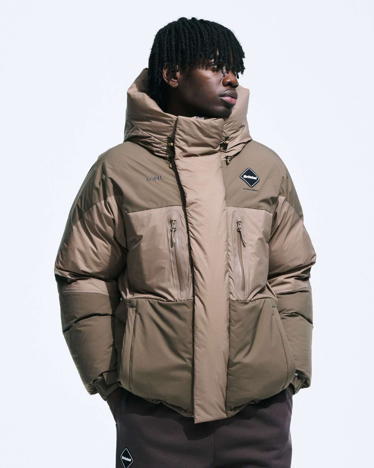 FIELD DOWN PARKA,BEIGE, large image number 8
