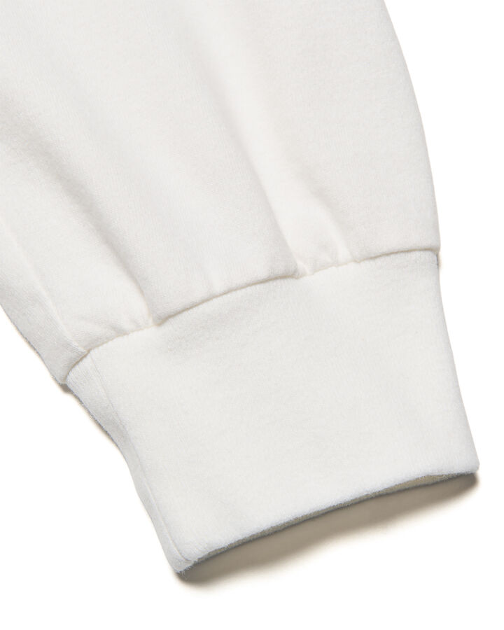 GRADATION LOGO L/S TEE,WHITE, medium image number 3