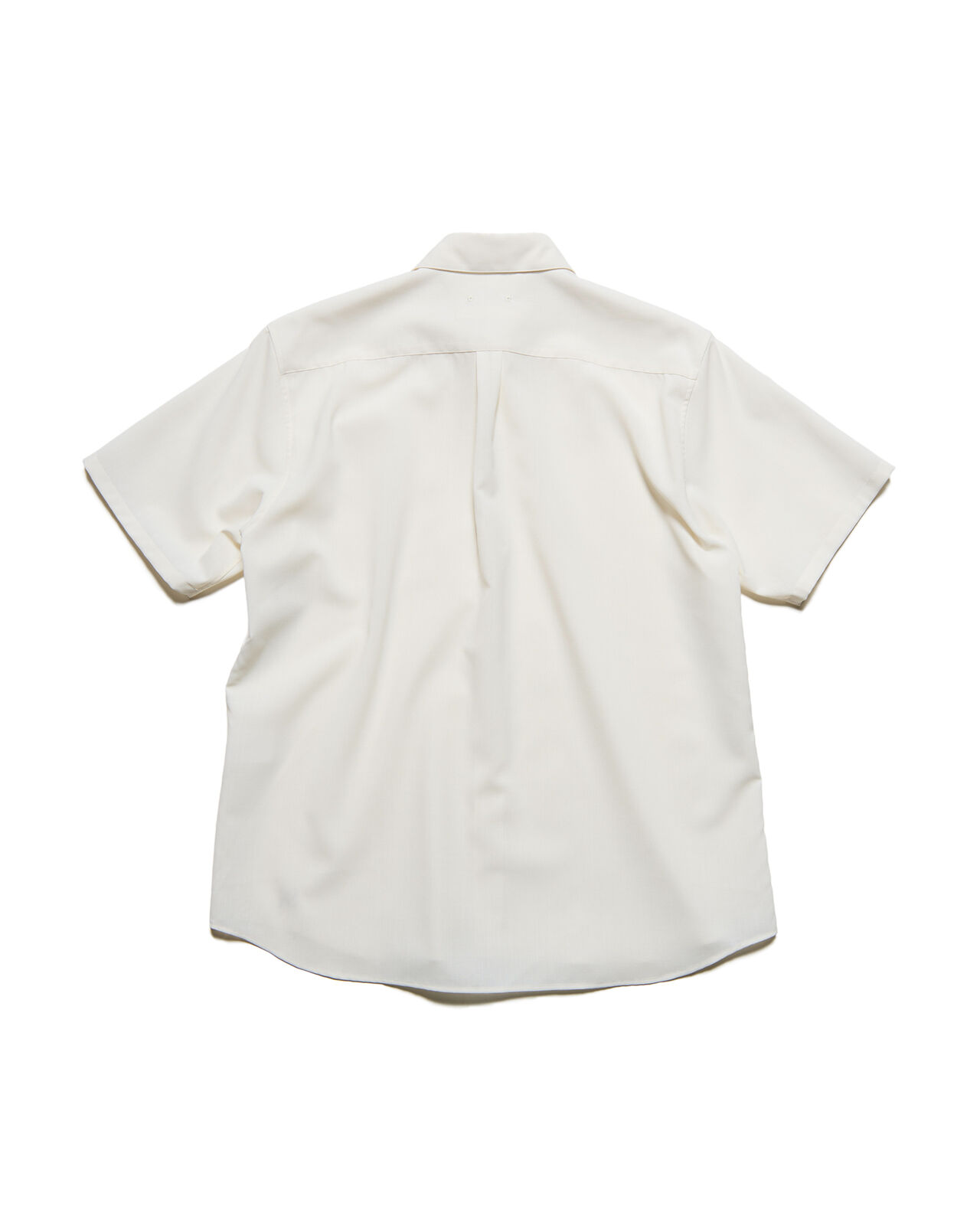 HIGH-TWIST REGULAR-FIT S/S SHIRT,OFF WHITE, large image number 1