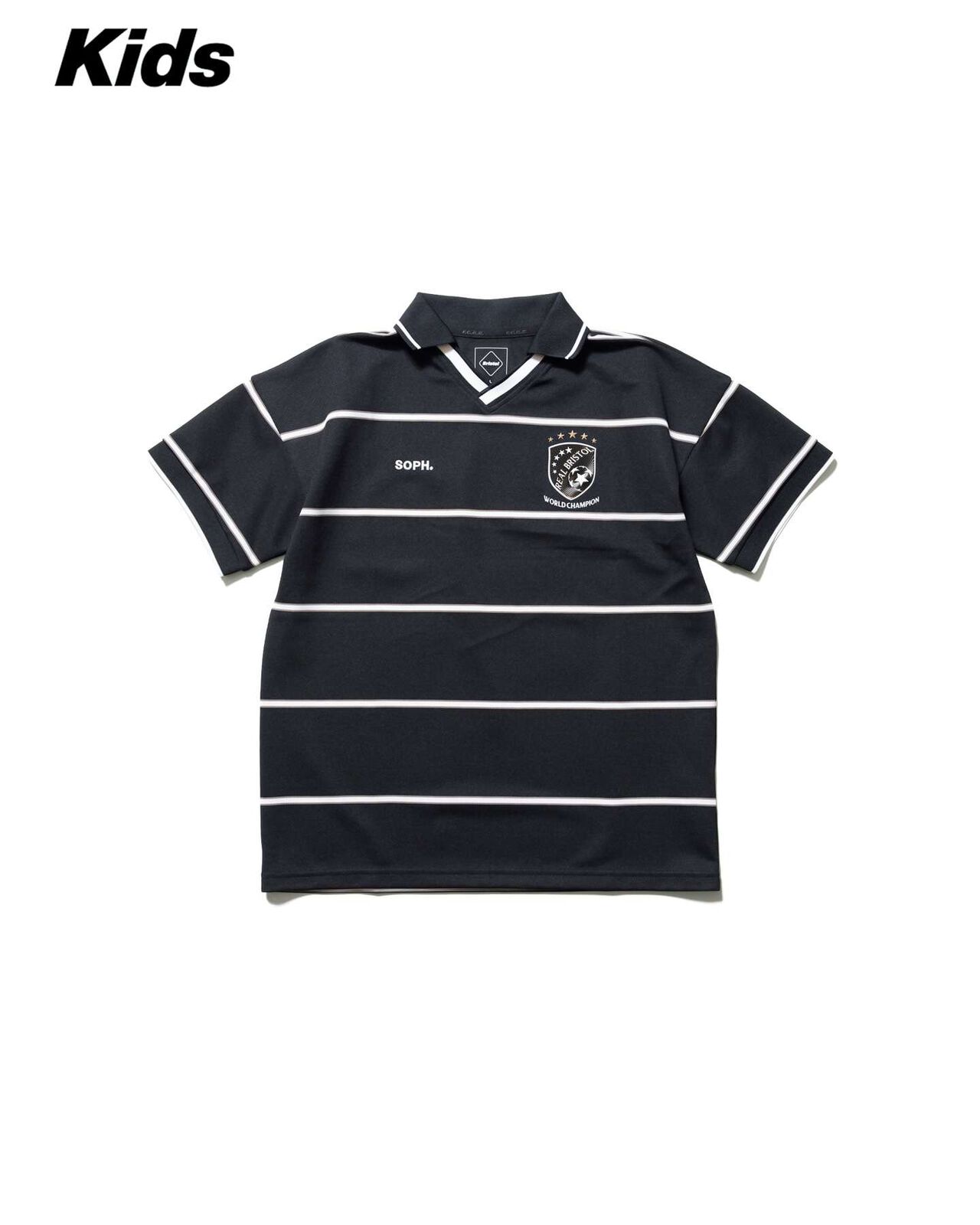 CHAMPIONS BORDER S/S GAME SHIRT,BLACK, large image number 0