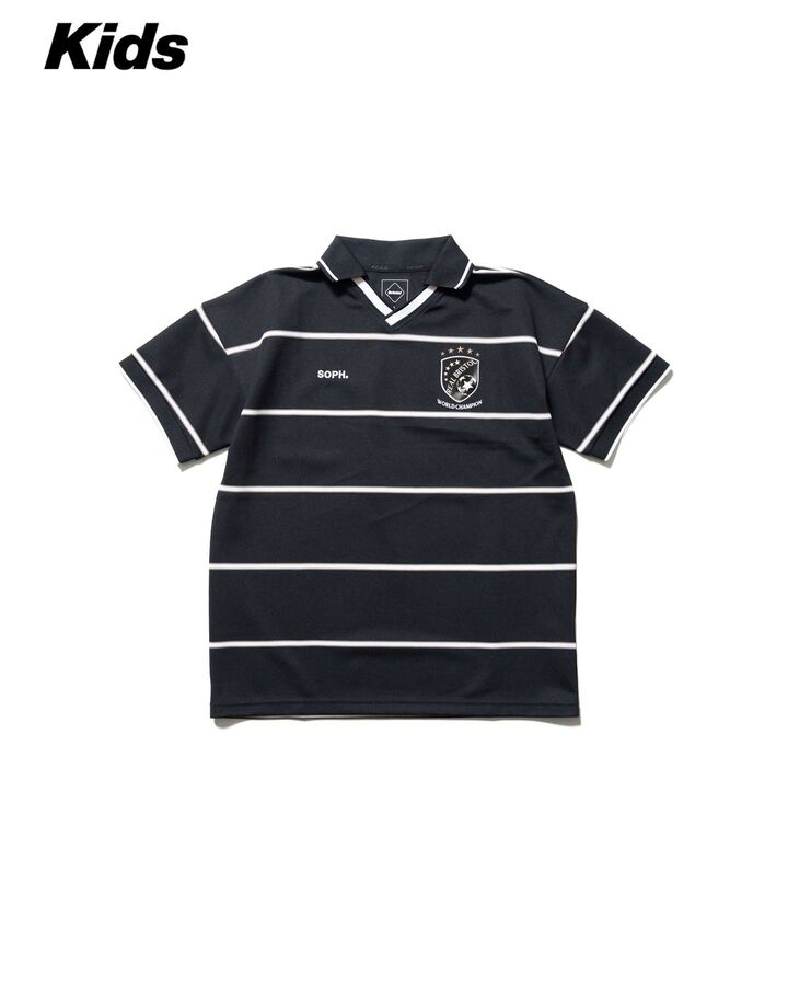 CHAMPIONS BORDER S/S GAME SHIRT,BLACK, medium