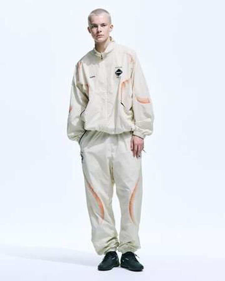 STAND COLLAR PRACTICE JACKET,OFF WHITE, medium image number 5