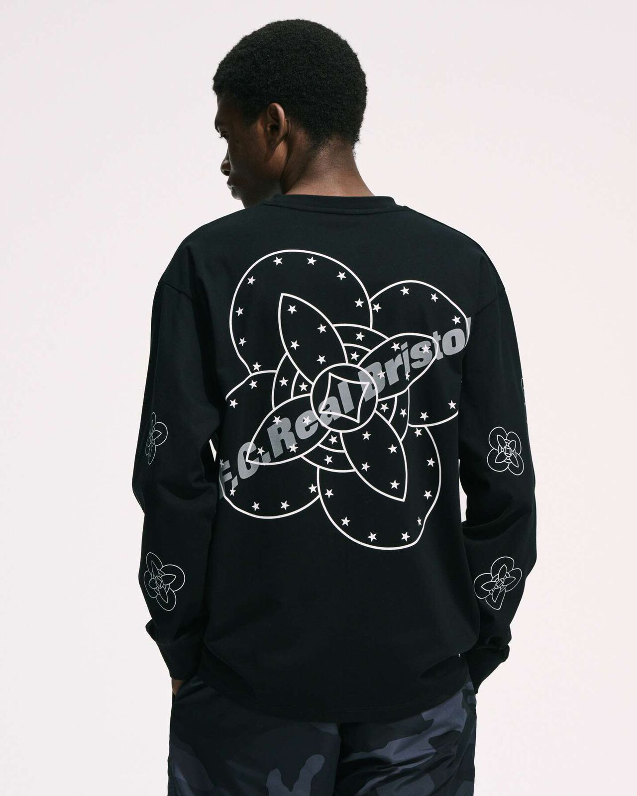 56STARS L/S TEE,BLACK, large image number 3