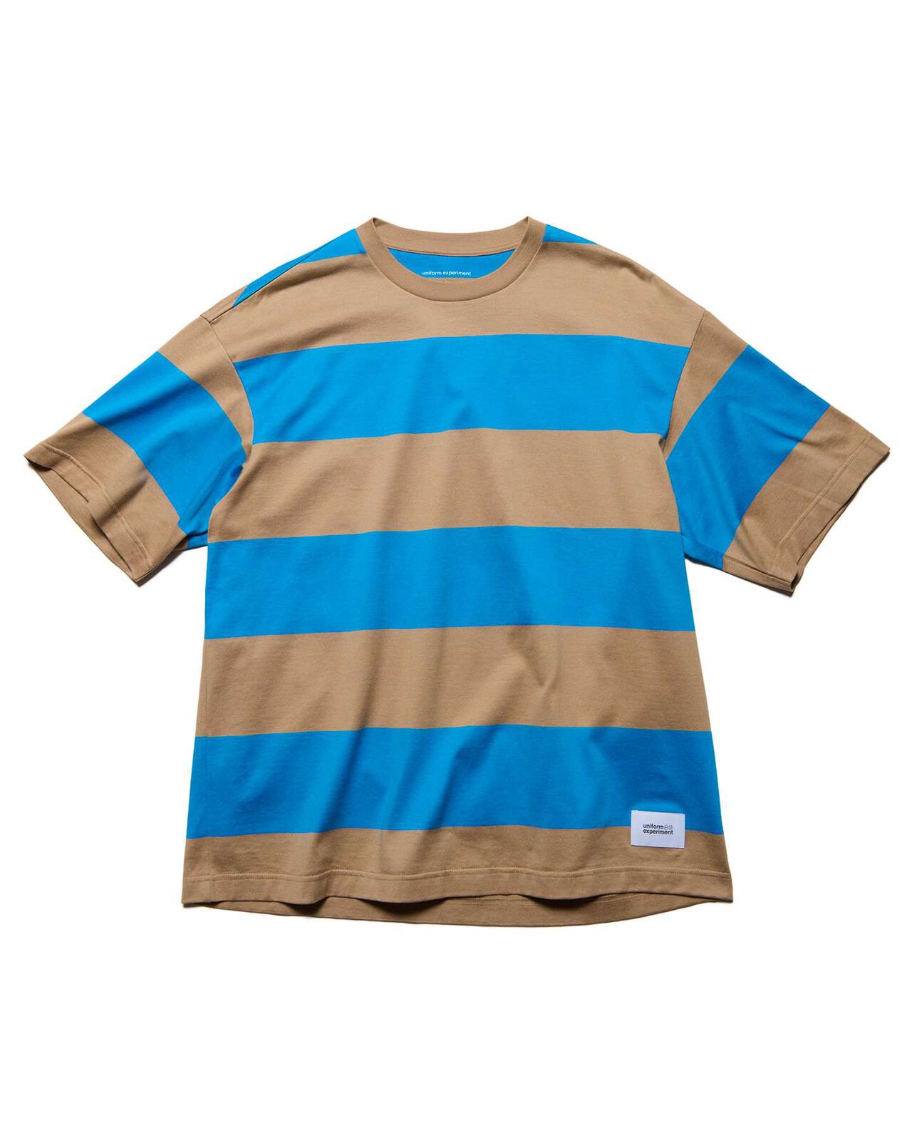 BORDER S/S TEE,BEIGE, large image number 1