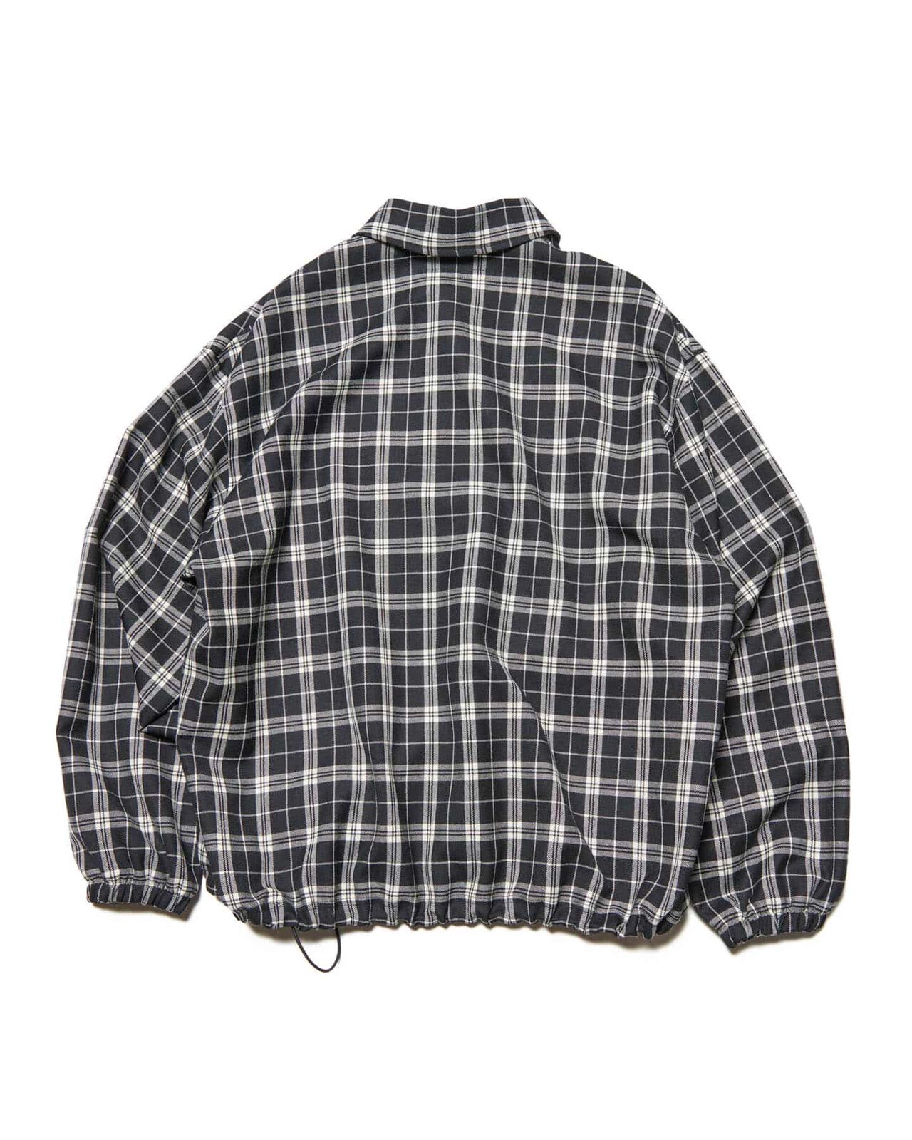 SAXONY WOOL CHECK POLO SHIRT,A, large image number 1