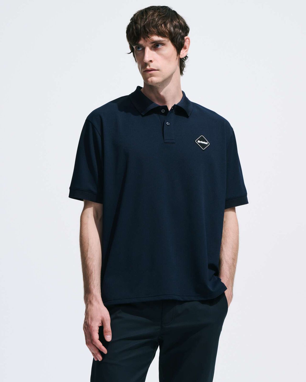 EMBLEM POLO,NAVY, large image number 3
