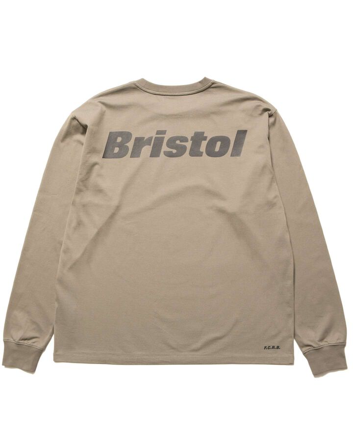 BRISTOL L/S BAGGY TEE,GREIGE, medium image number 1