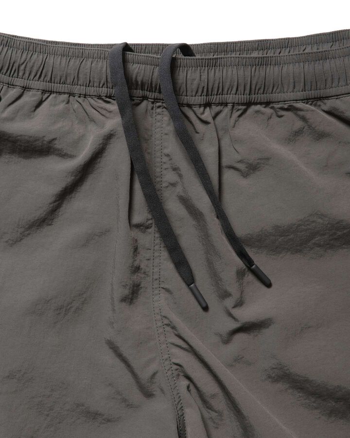 NYLON EASY SHORTS,CHARCOAL GRAY, medium image number 3