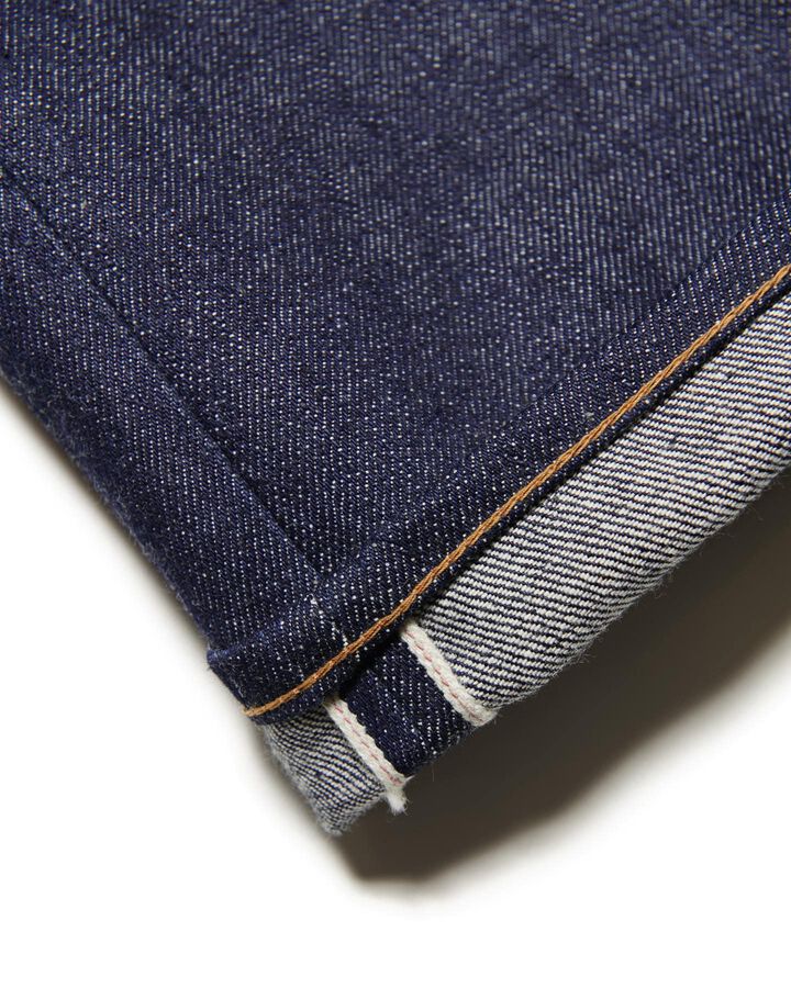 RIGID DENIM SLIM-FIT JEANS,INDIGO, medium image number 5