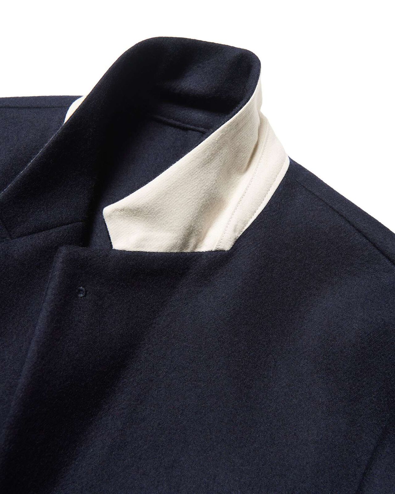 WOOL MELTON RELAX-FIT BLAZER,NAVY, large image number 5