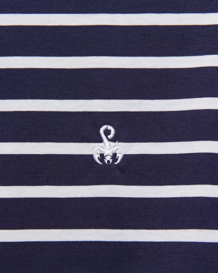SCORPION BORDER WIDE TEE,NAVY, medium image number 3
