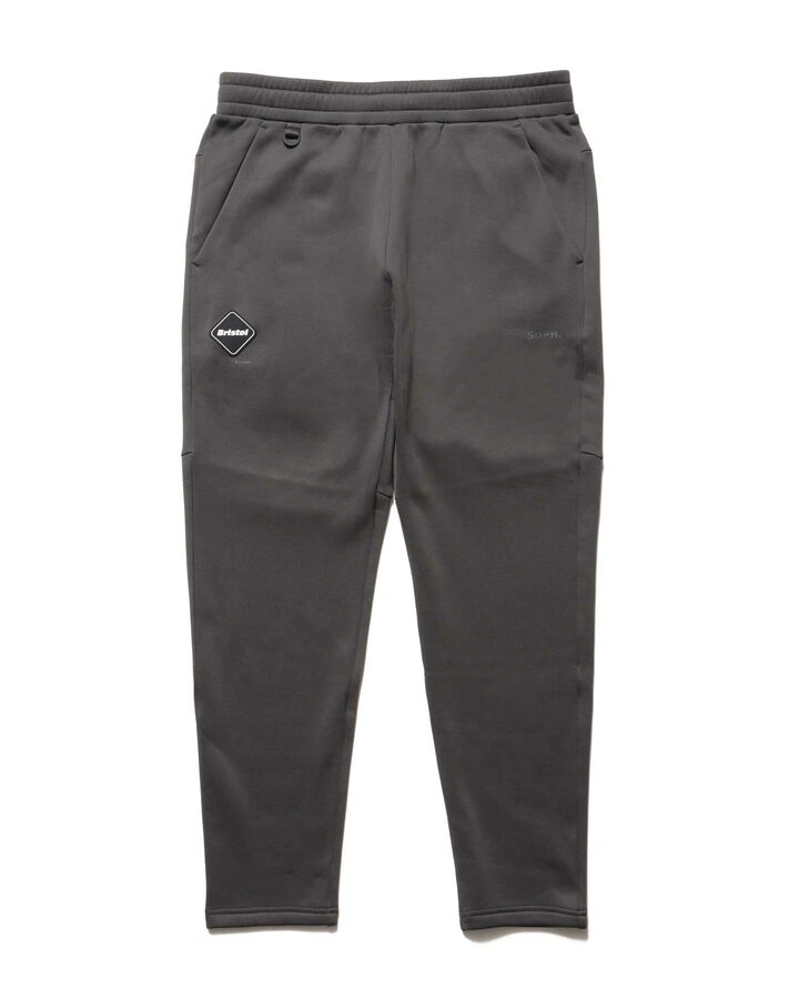 STRETCH FLEECE TRAINING PANTS,CHARCOAL GRAY, medium