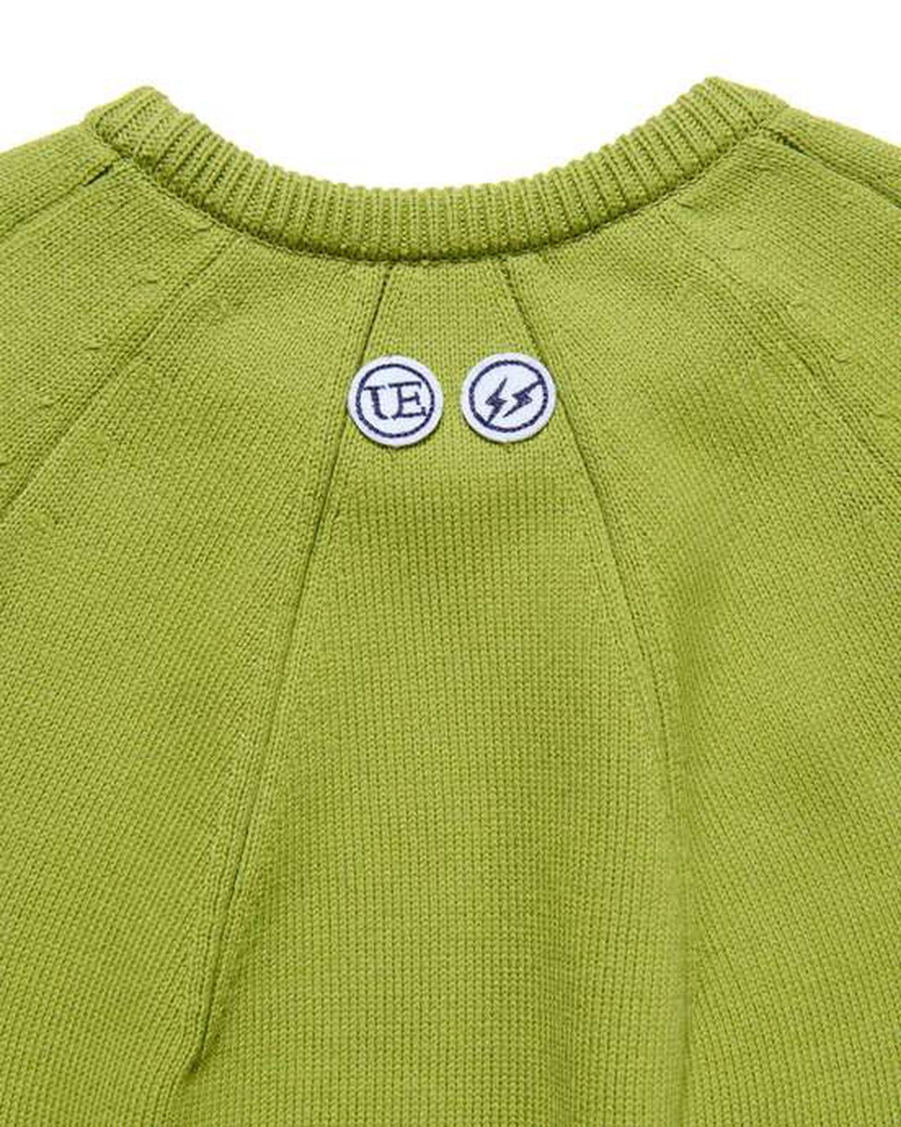 PLAIN NORDIC KNIT,GREEN, large image number 2