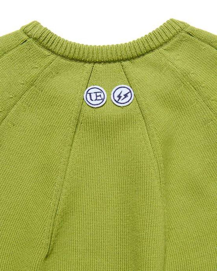 PLAIN NORDIC KNIT,GREEN, medium image number 2