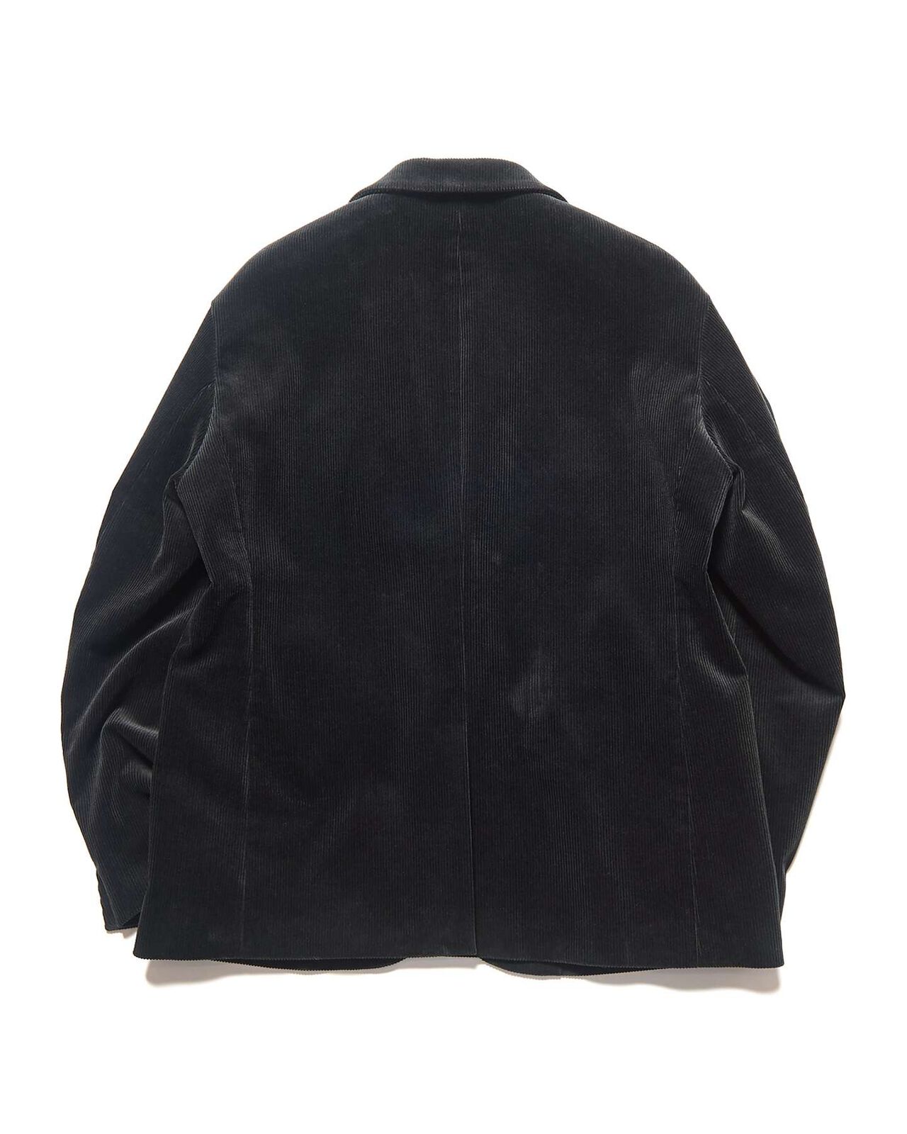 CORDUROY 2-BUTTON JACKET,BLACK, large image number 1