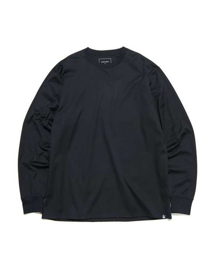ESSENTIAL L/S TEE,BLACK, medium image number 0