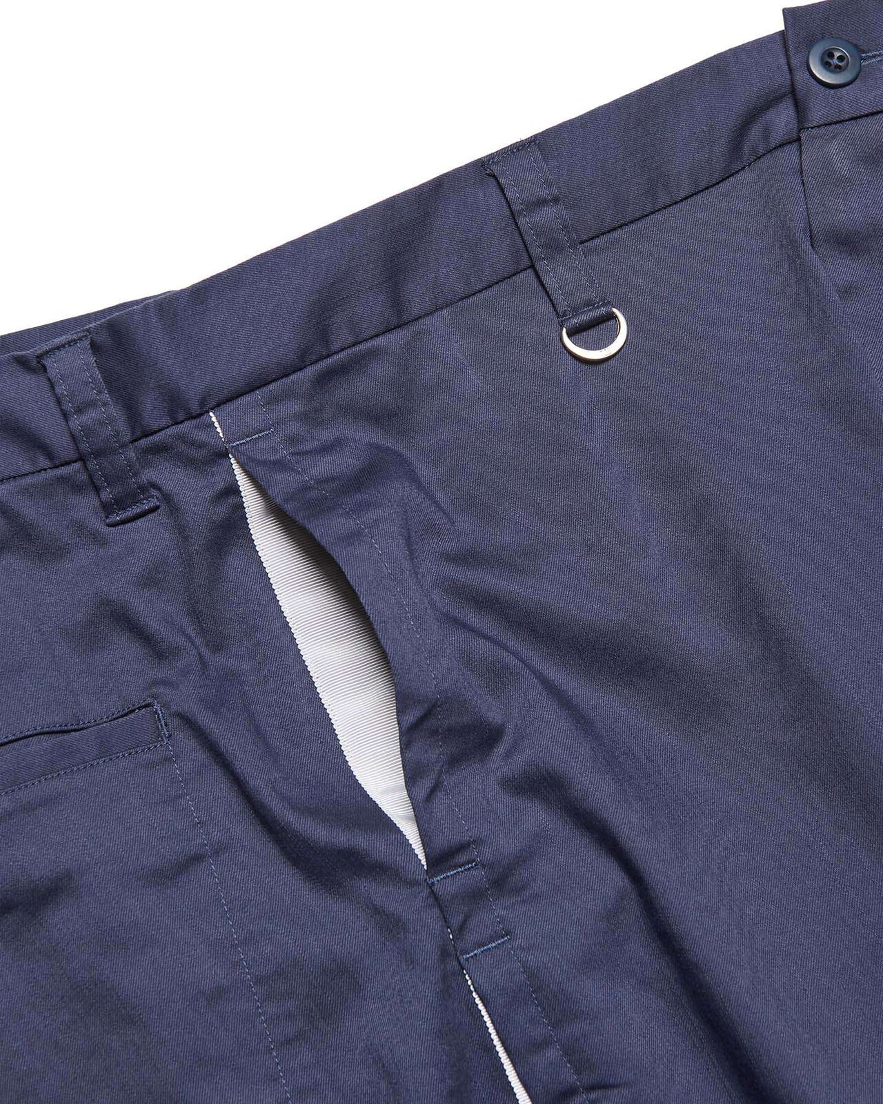 STRETCH TWILL SIDE TAPE PANTS,NAVY, large image number 3