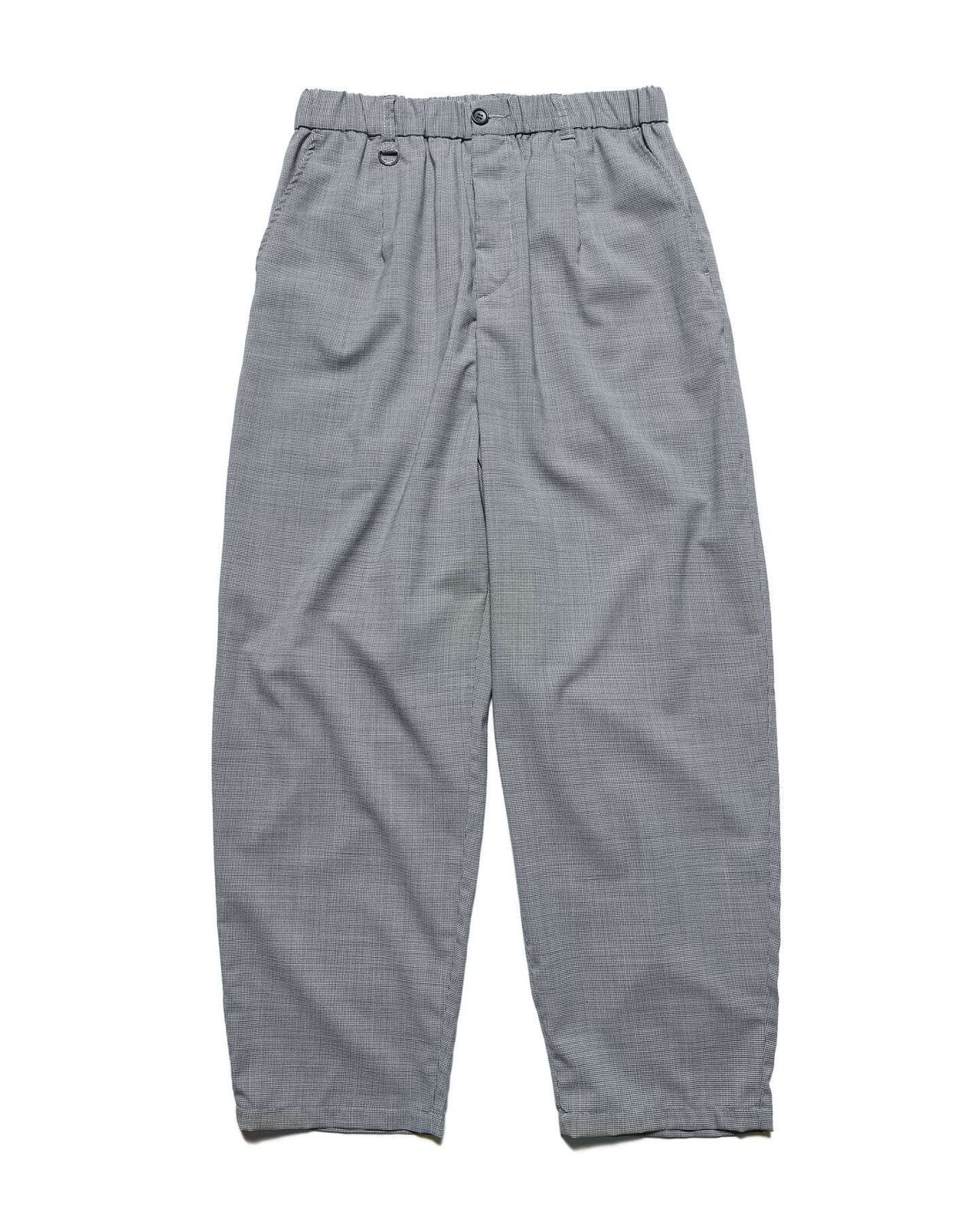 TROPICAL CHECK TAPERED BOLD PANTS,B, large image number 0