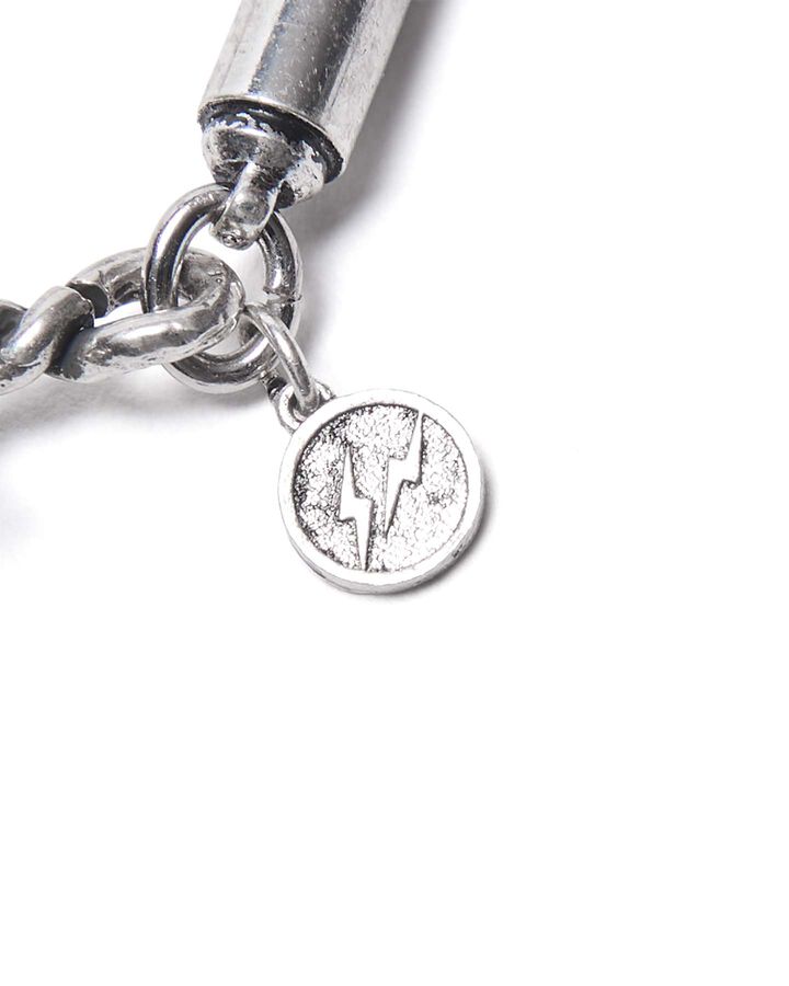 BARBED WIRE BRACELET,SILVER, medium image number 2