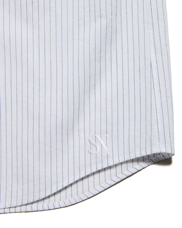 VOILE WASHER REGULAR-FIT S/S SHIRT,WHITE, medium image number 4