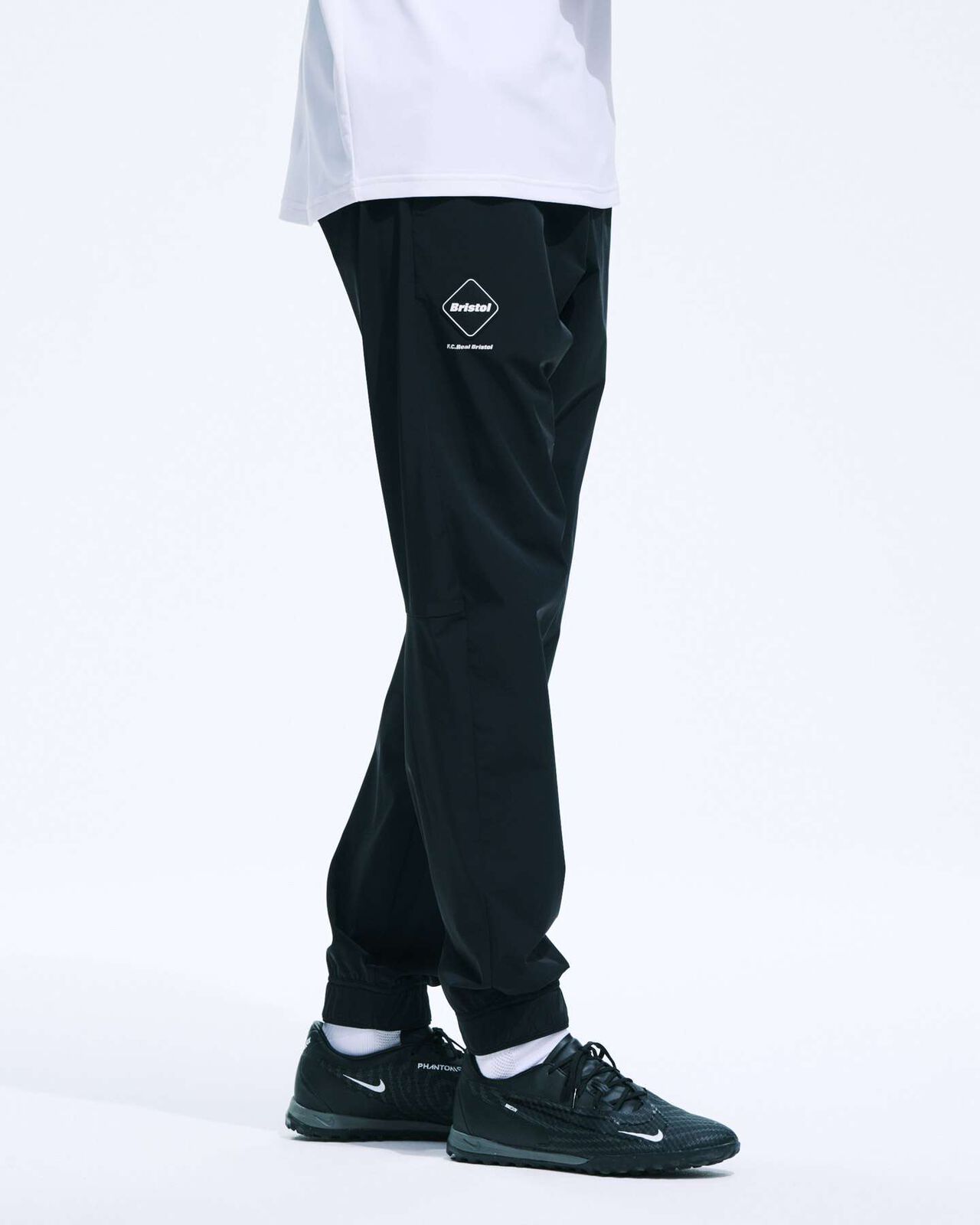 4WAY STRETCH TRACK PANTS,BLACK, large image number 5