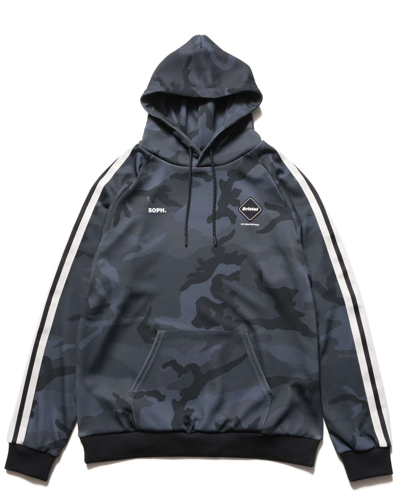 TRAINING TRACK PULLOVER HOODIE,CAMOUFLAGE, large image number 0
