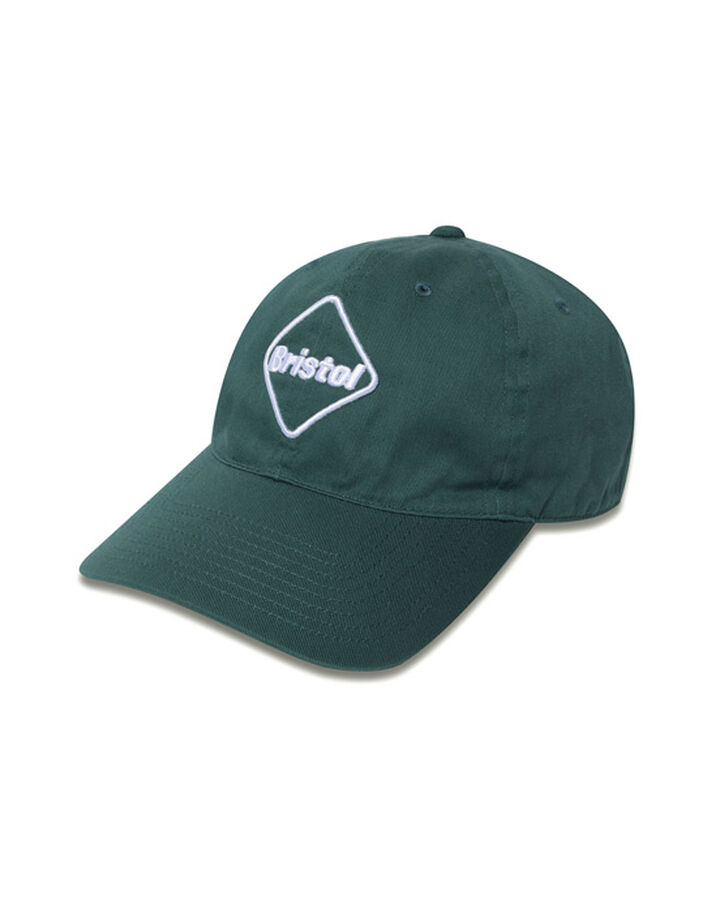 WASHED COTTON CAP,GREEN, medium