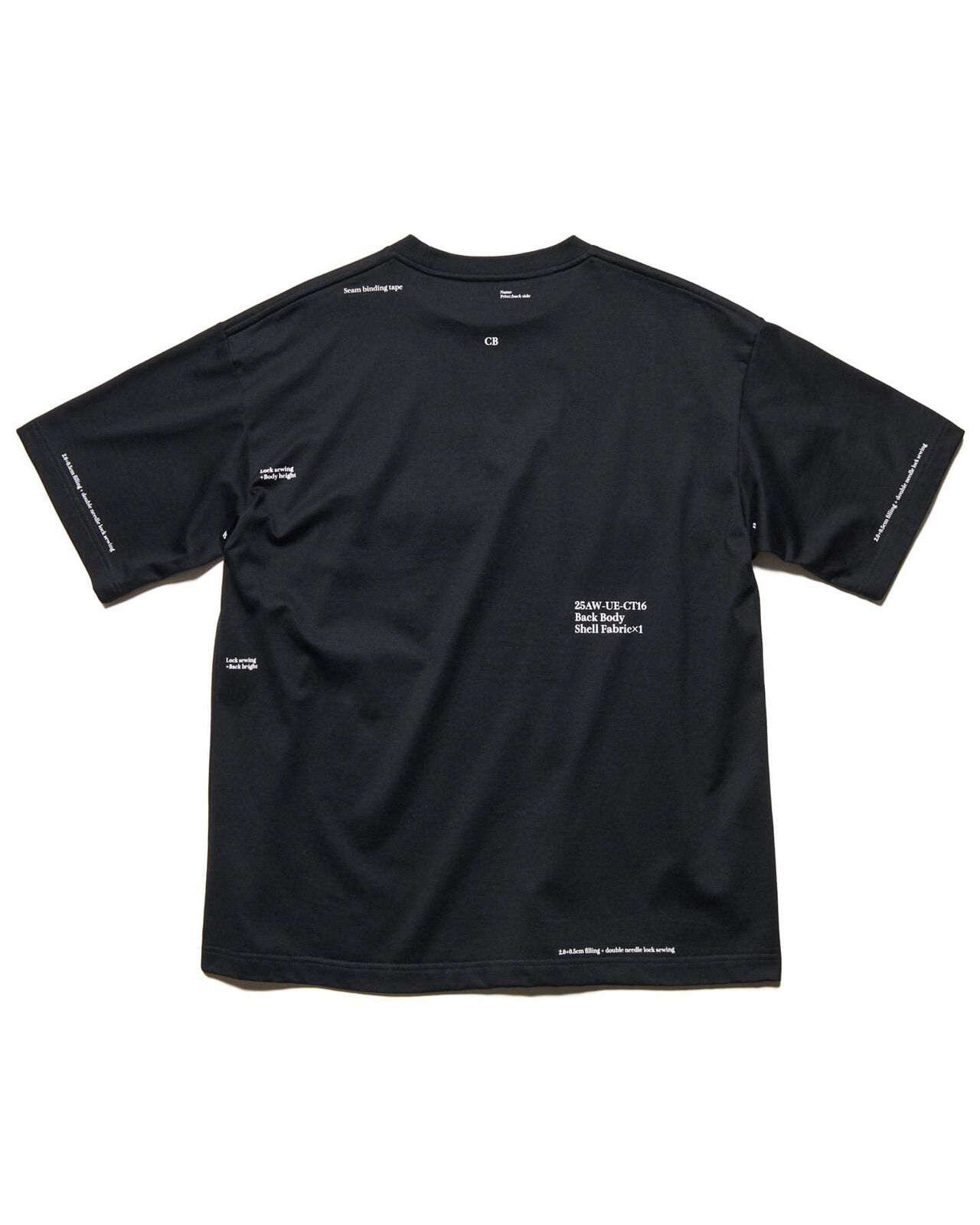 MAP-OUT TEE,BLACK, large image number 1