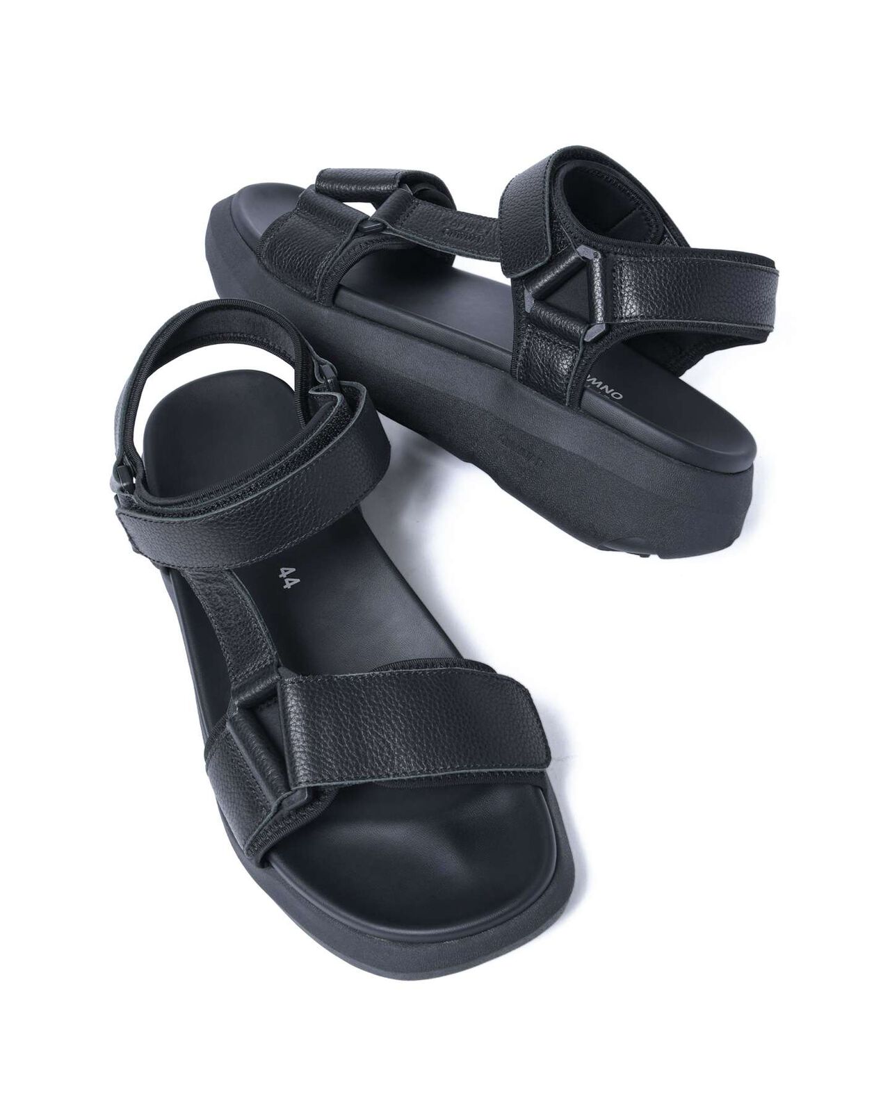 ONWUAD LEATHER SANDALS,BLACK, large image number 0