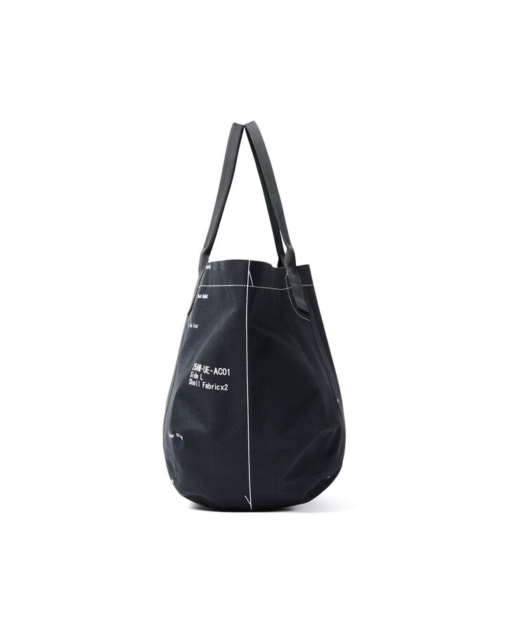 MAP-OUT TOTE BAG,BLACK, medium image number 1