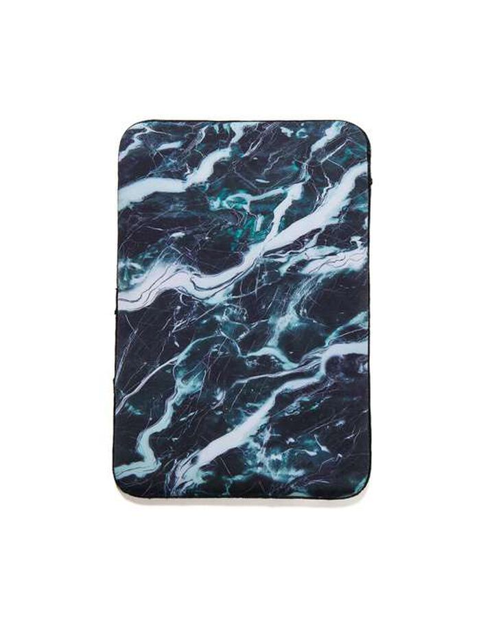 MARBLE LAPTOP SLEEVE (L),GREEN, medium image number 1