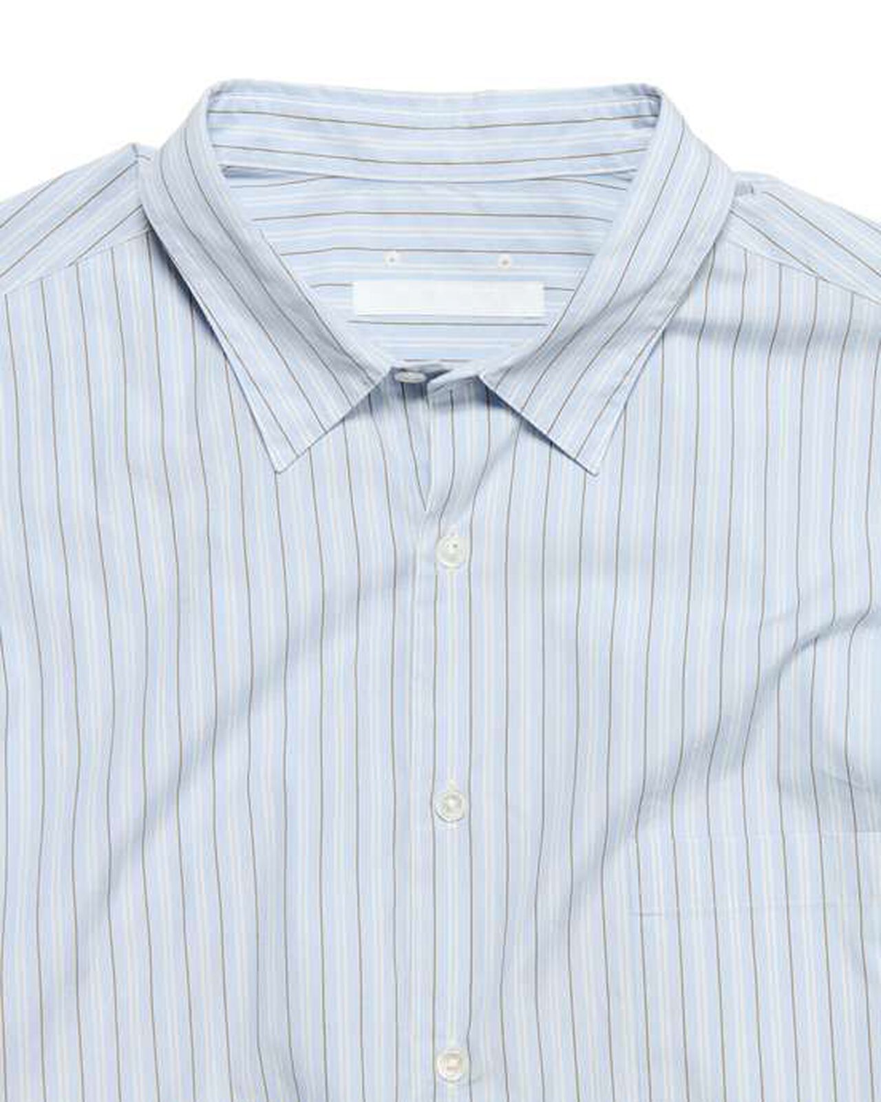 STRIPE RELAX FIT S/S SHIRT,BLUESTRIPE, large image number 2