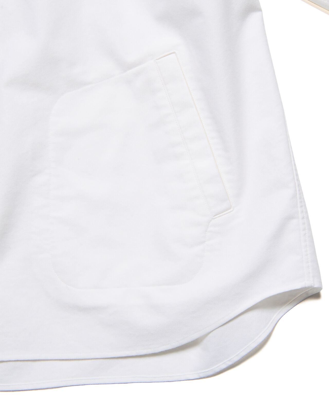 OXFORD RIBBED SHIRT,WHITE, large image number 3
