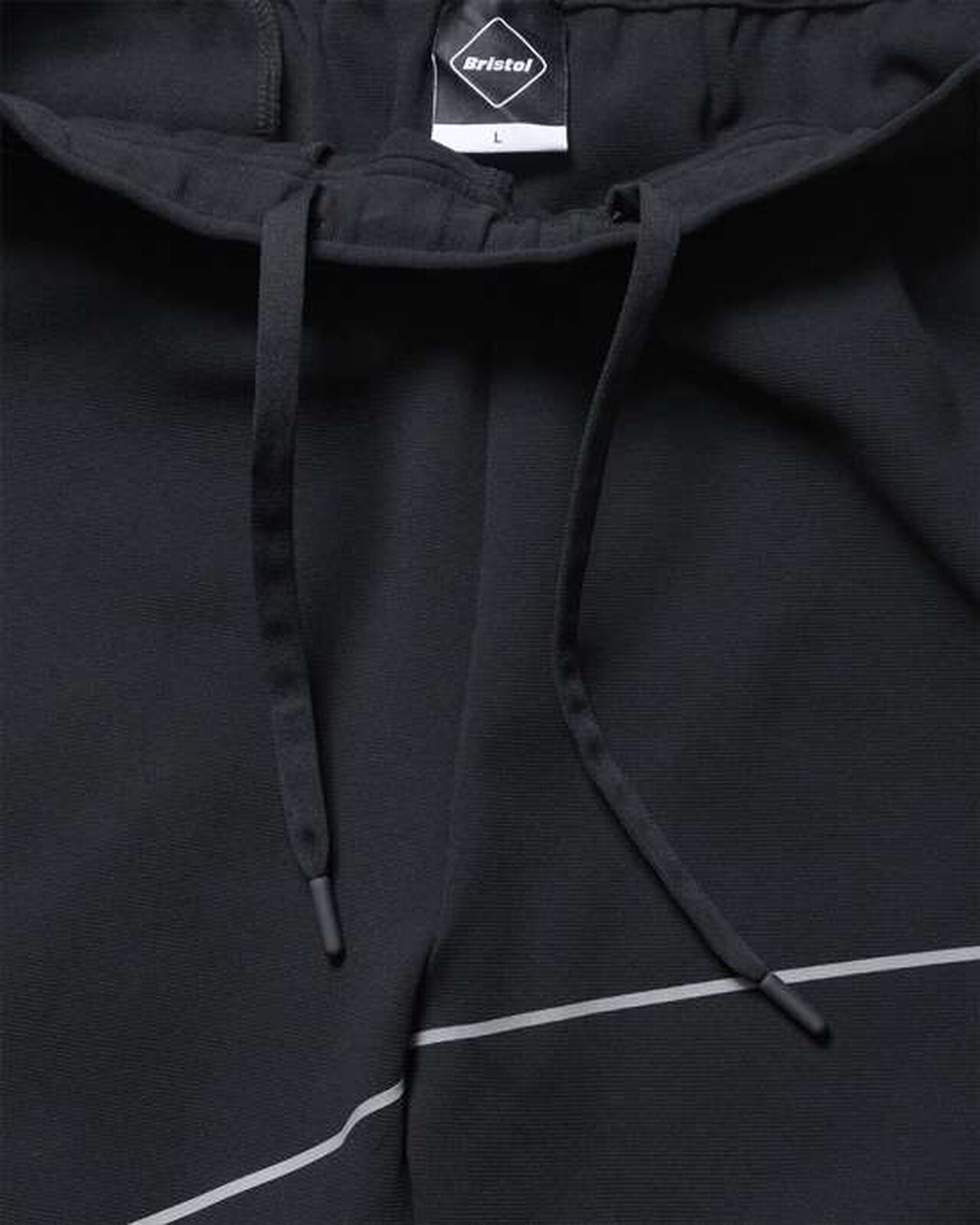 PDK REFLECT LINE BAGGY PANTS,BLACK, large image number 3