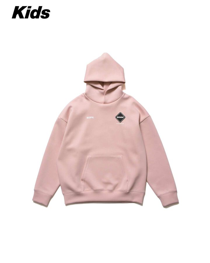TECH SWEAT PULLOVER HOODIE,PINK, medium